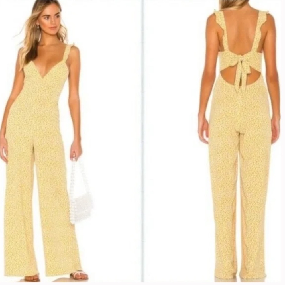 RESA Honey suckle yellow jumpsuit size XS! RESA